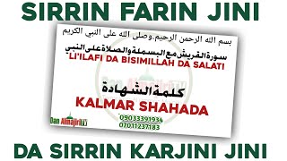 SIRRIN FARIN JINI HADI DA KWARJINI A CIKIN ALUMMA [upl. by Nerita]