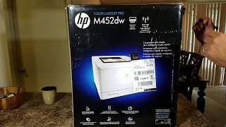 HP Laserjet Pro M452dw Review español [upl. by Naujyt]