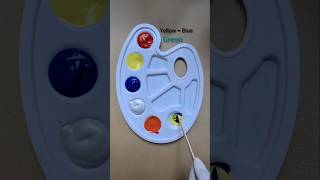 Color mixing recipes from red blue yellow colors shorts mixing painting [upl. by Anier]