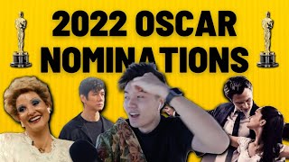 2022 OSCAR NOMINATIONS LIVE REACTION LMAO [upl. by Woodsum]