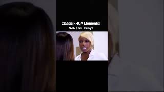 ICONIC RHOA Moments Nene Leakes Versus Kenya Moore shorts shortsfeed rhoa rhoatl youtubeshorts [upl. by Eilrebmik]