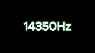 14350Hz  1435KHz Tone Test Speaker amp Headphone Frequency Response Test [upl. by Nagol338]