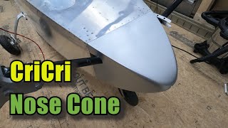 41  CriCri Airplane build  Nose Cone and Pylon Cover Fitting [upl. by Doug]