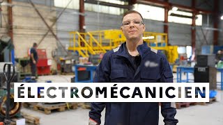 Electromécanicien  installer et entretenir les machines d’un atelier ou d’un chantier [upl. by Rusticus]