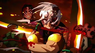 Demon Slayer AMV  Gyutaro vs Uzui and Tanjiro  The Ultimate Battle of Strength and Willpower [upl. by Enifesoj]