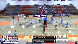 2024 JV Volleyball Claymont vs Garaway [upl. by Sito]