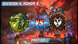 Heroes Lounge Ronda 8 Div 4 Pandamonium VS Blackhearts Boys Parte 1 [upl. by Nugesulo614]