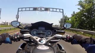 BMW K1600GTL Modified Exhaust [upl. by Ieso]