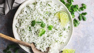 Cilantro Lime Rice [upl. by Lightfoot]