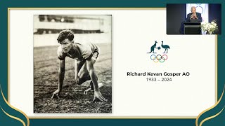 Dr Robin Mitchells tribute at Kevan Gospers Memorial Service HD 1080p [upl. by Imyaj374]