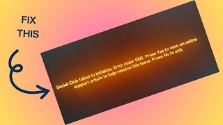 How to Fix “Error Code 1005” in Social Club [upl. by Ysset]