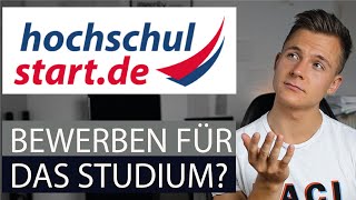 Bewerben fürs Studium  wie bewirbt man sich auf einen Studienplatz Hochschulstart [upl. by Iteerp]