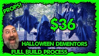 DIY dementor ghost Halloween decoration long version [upl. by Jeanie]