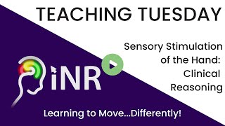 teachingtuesday Sensory Stimulation of the Hand Clinical Reasoning [upl. by Hoang139]