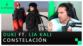 REACCIÓN a DUKI Lia Kali  Constelación Video Oficial [upl. by Boyt]