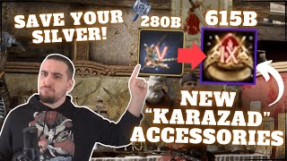 NEW Karazad Accessories CANNOT be this expensive BDO DEV TALK  Black Desert Online [upl. by Anirac195]