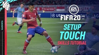 FIFA 20 New Skills Tutorial  Setup Touch [upl. by Chilt]