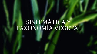 SISTEMÁTICA Y TAXONOMÍA VEGETAL [upl. by Aztinay]