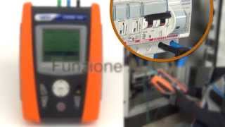 HT Instruments COMBI 421 Multifunction Tester testing electrical installation [upl. by Akinam127]