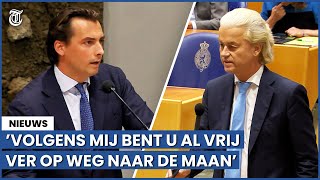 Wilders hekelt complotideeën Baudet over 911 ’Geen woorden voor zoveel onzin’ [upl. by Jory971]