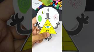 Which one is real Bill cipher  ♥️ Bill cipher Gravity Falls Rotating wheel ytshorts gravity falls [upl. by Hutson]