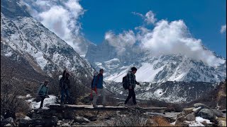 Kanchenjunga base camp trek Ghunsa to kangbachen [upl. by Netty]