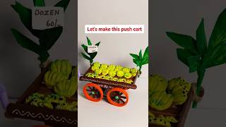 Push cart making check out the channel for more diy handmadedolls dollhouse indiandolls [upl. by Kylila]