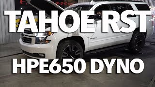 561 RWHP Tahoe RST Supercharged Dyno Testing [upl. by Hjerpe]