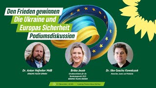 Den Frieden gewinnen Die Ukraine und Europas Sicherheit [upl. by Leribag955]