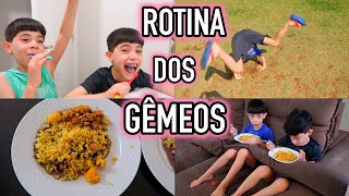 ROTINA DOS GêMEOS  O QUE ELES FAZEM O DIA INTEIRO [upl. by Mosera221]