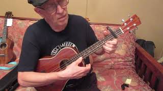 Rich Davis Original Music on Kala KABG Baritone Ukulele [upl. by Eelrihs339]