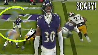 The Ravens Have a FUTURE STAR in Trenton Simpson ⭐️ Ravens vs Steelers 2023 Highlights [upl. by Naenaj168]