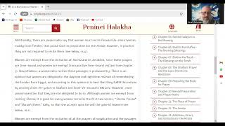 Peninei Halacha – Womens MitzvahObligation to Pray [upl. by Gretta784]