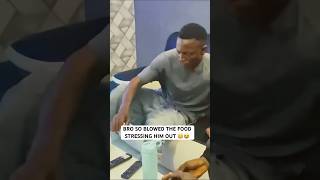 BRO SO BLOWED THE FOOD STRESSING HIM OUT 😳😭 [upl. by Sweyn]