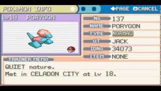 How to get Porygon in Pokemon Fire Red [upl. by Quita]