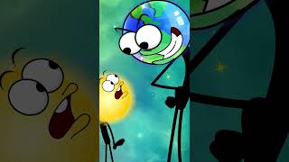 What if Earth became Bigger than the Sun  chumpum kids shorts space [upl. by Manoop828]