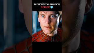 THE MOMENT WHEN VENOM REALISE 🔥 marvel venom3 spiderman shorts [upl. by Aracot]