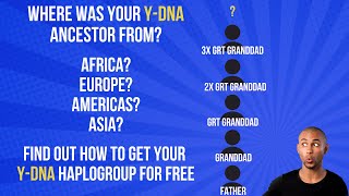 Get your yDNA haplogroup for free if youve taken a DNA test on Ancestrycom or MyHeritagecom [upl. by Doy871]