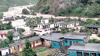 Flash floods submerge Uttarakhand’s Chamoli [upl. by Keating332]