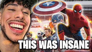 THE AVENGERS CIVIL WAR AIRPORT SCENE WAS INCREDIBLE Blankboy Reaction [upl. by Anyale]