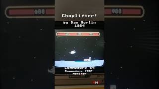 Choplifter on Commodore 64 retrogaming commodore64 8bitcomputer [upl. by Eisac]