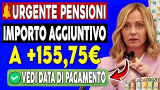 🚨APPROVATO OGGI BONUS DI €15537 Per PENSIONI MINIME E INVALIDITÀ  Data di pagamento [upl. by Wynny644]