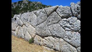 Megalithic Cassope in Epirus [upl. by Hanzelin]