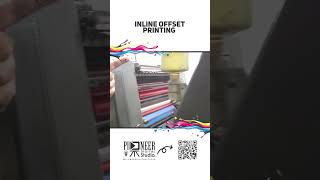 InLine Offset Printing amp CMYK [upl. by Rabi]