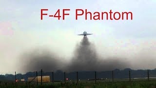 F4 Phantom Aufnahmen am Flugplatz Wittmund  F4 Phantom recordings at Wittmund airfield [upl. by Ogaitnas245]