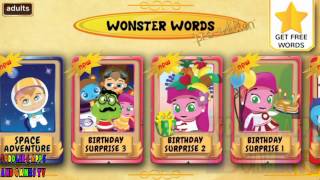 Learn Letter and Word with Wonster Words  AT Words  Learning Video for Kids [upl. by Yann]