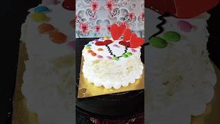 How to make white forest cake decoration YouTube trending video [upl. by Veronica810]