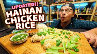 The Perfect Hainanese Chicken Rice [upl. by Nosahc]