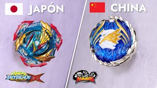 Las 3 COPIAS de BEYBLADE BURST en Diferentes PAÍSES [upl. by Ivor658]