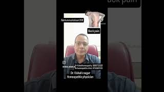 Homeopathic medicine for treatment of backpain backpain hoemopathy fitness [upl. by Melan]